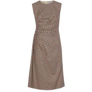 NWT - M.M. LaFleur Jeannine Dress - Windowpane Sharkskin - size 16